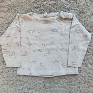 Quincy Mae Dino Long Sleeve Tee